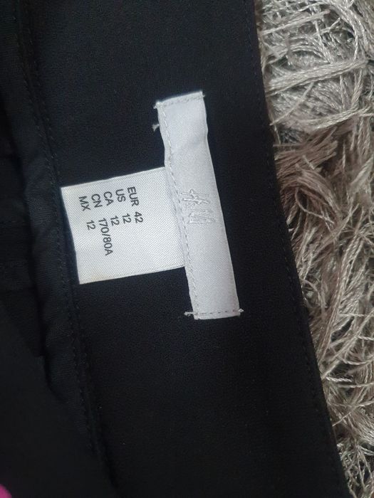 Spodnie czarne szerokie