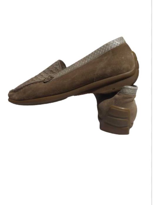 Мокасины кожаные