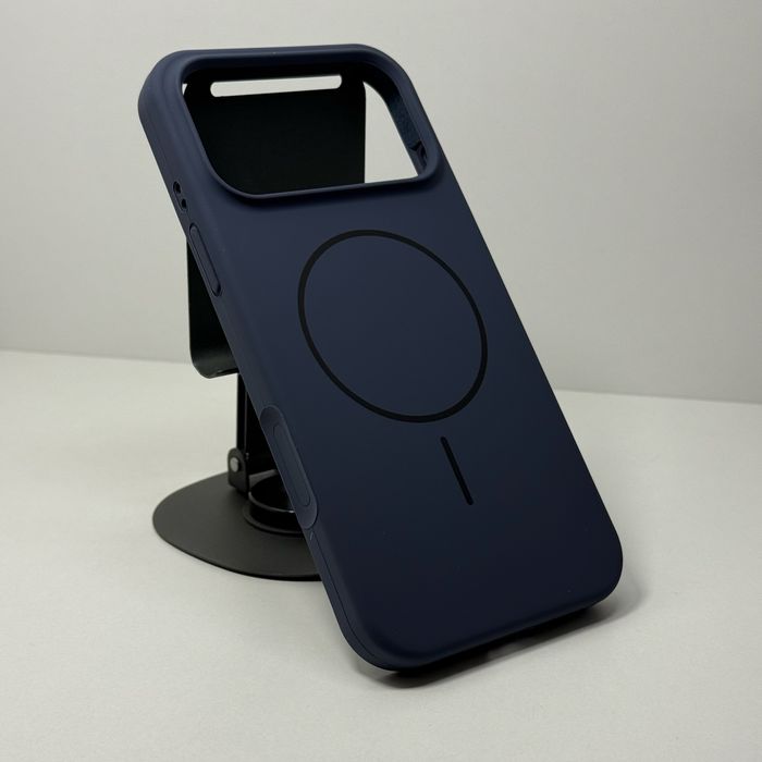 Чохол iPhone 17 Pro | 17 Pro Max MagSafe з мікрофіброю Silicone Case. Чехол айфон 17 про | 17 про макс с магсейф