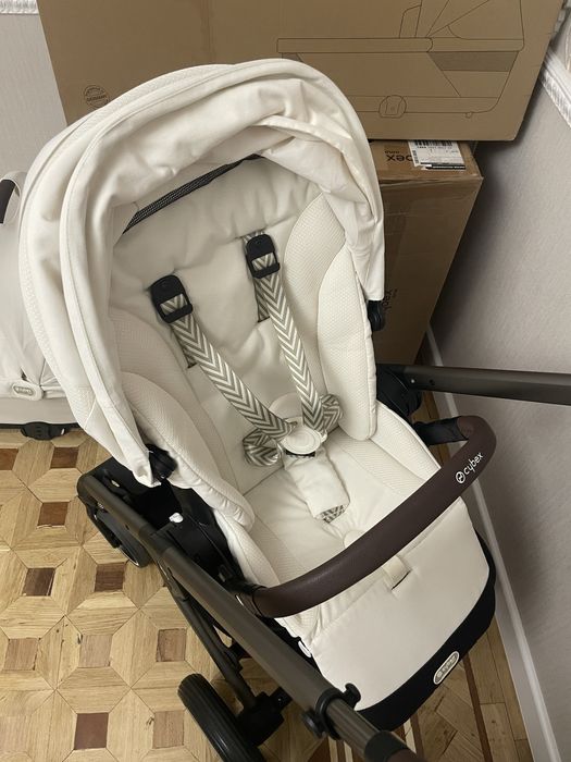 Коляска 2 в 1 Cybex Balios S Lux Seashell Beige