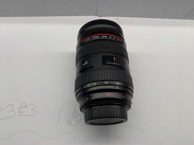 Lente Canon  24-70 2.8 L EF.Ser.1e 2 Baixou