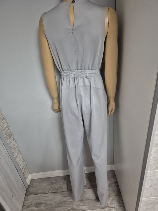 Elegancki kombinezon damski 3XL – szary, 100% bawełna
