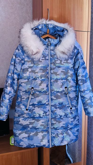 Продам пуховик теплий