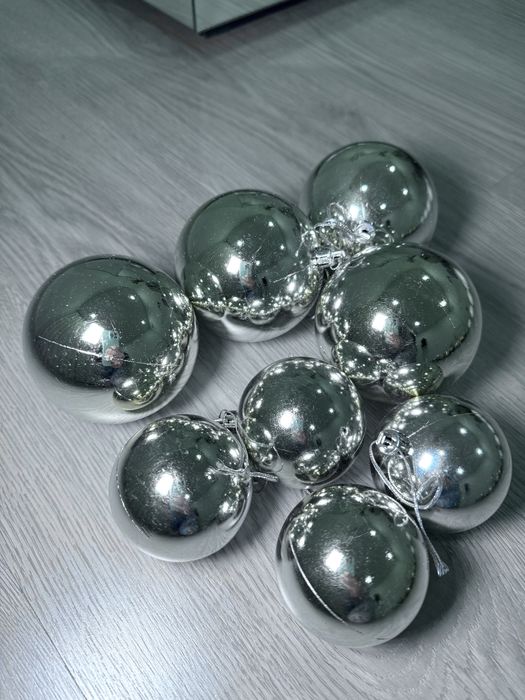 8 bolas natal - como novas