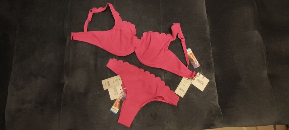 Panache Swim Spirit – Nowe luksusowe bikini z metkami 34F / 38 Magenta