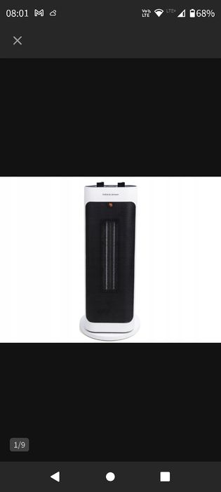 Automatyczne nagrzewnica z termostatem