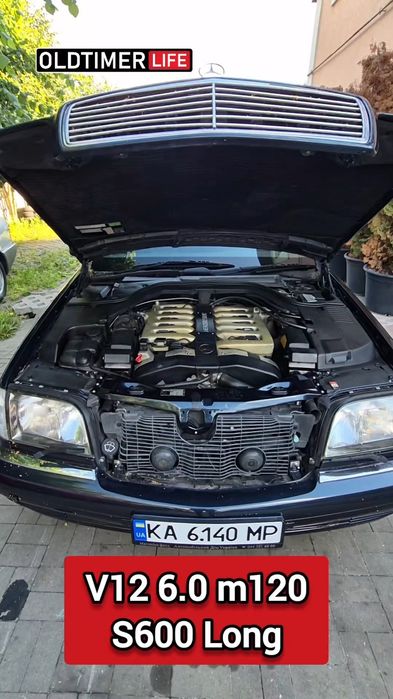 Mercedes w140 S600L 1997 long m120 v12