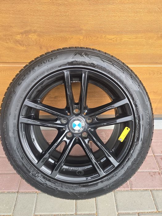 Komplet kol alufelgi BMW 5x120 225/55/17 ET30 8J zimowe opony  G30 G20 KBA 49562