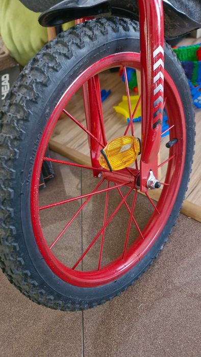 Rower czerwony 16 cali