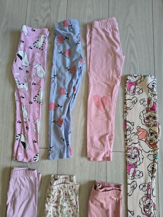 7 par getrów rozmiar 122