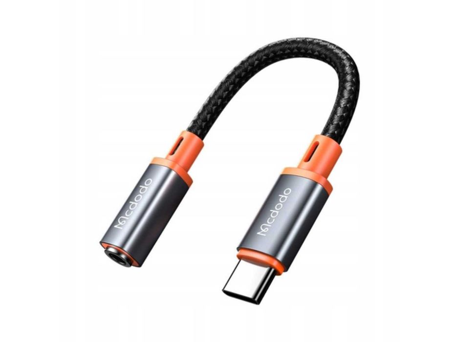 NOWA Przejściówka Mcdodo Adapter USB-C Mini Jack 3,5 mm [DARMOWA WYSYŁKA]