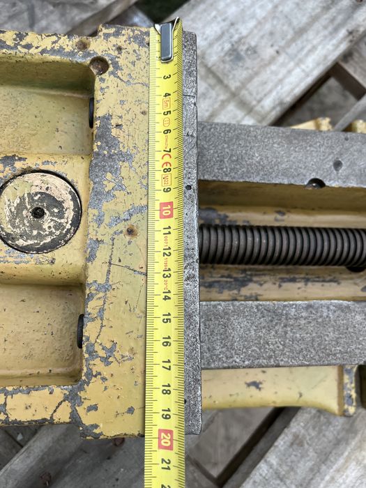 Imadło maszynowe 200 mm ciężkie 54 kg