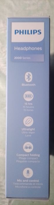 Новые Bluetooth наушники Рhilips, 2000 Series, TAUH202BK/00