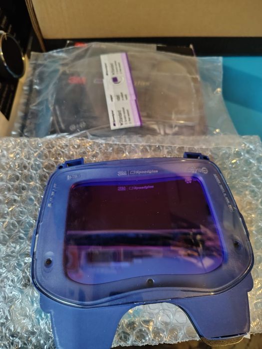 Speedglas 9100 filtr, wyświetlacz