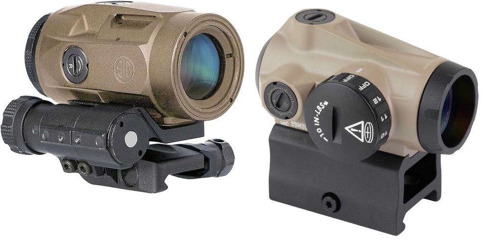 Комплект SIG SAUER Romeo-MSR Gen II + JULIET3 Magnifier FDE Койот