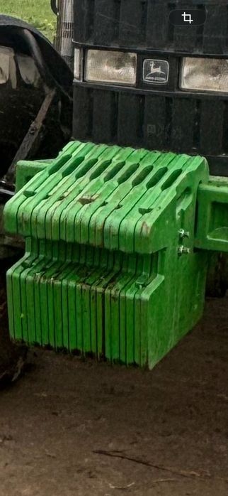 Obciaźniki John deere - 10 sztuk