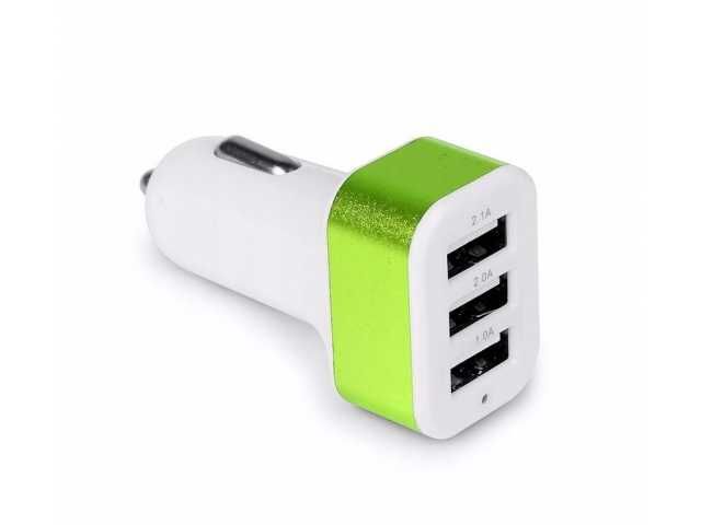 Ładowarka Samochodowa 5V 3xUSB Adapter zapalniczki