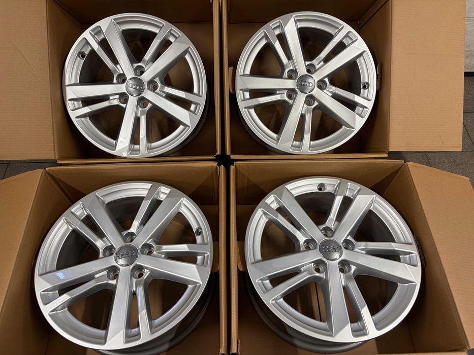 AUDI A4 B5 B6 B7 A6 C5 C6 Felgi Aluminiowe 17 7X17 ET40 ORYGINALNE NOWE