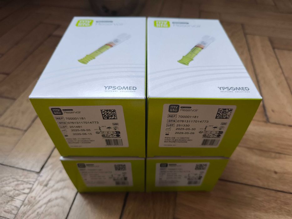 Zbiorniczki na insulinę do Ypsopump