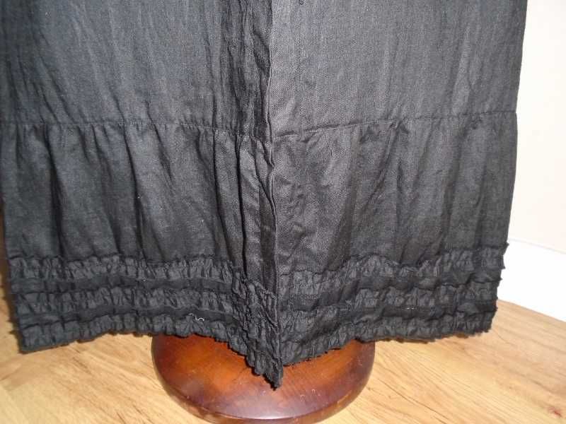 Vestido comprido preto
