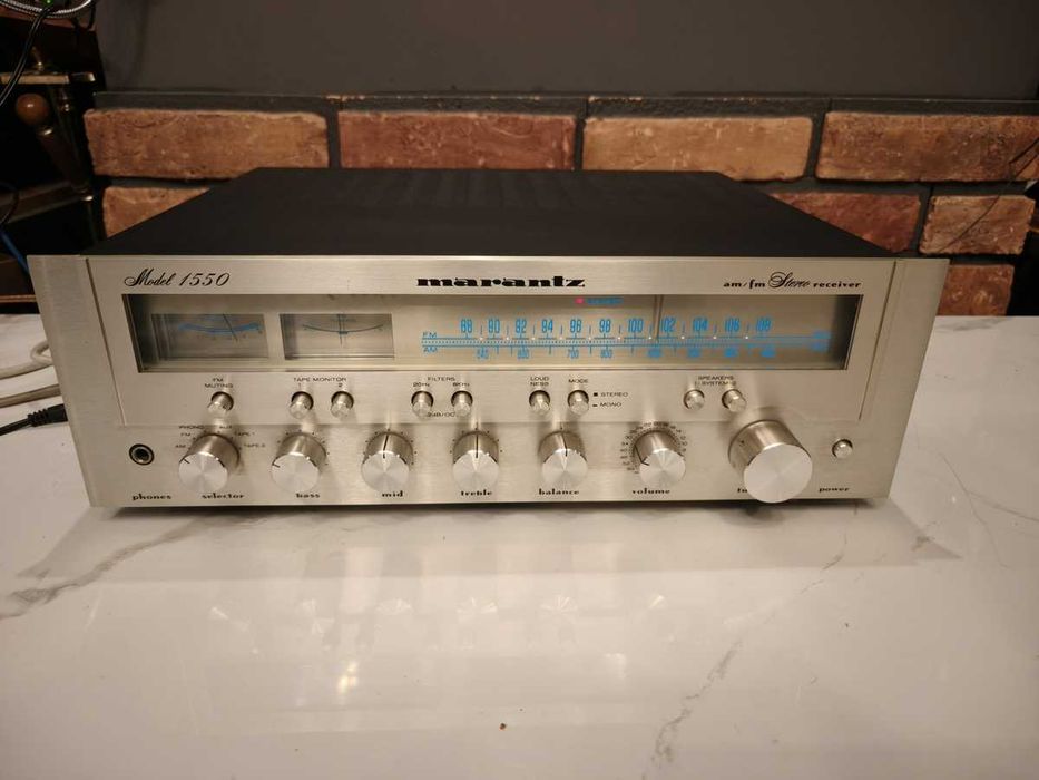 MARANTZ Model 1550 ! Znakomity amplituner Vintage ! Wysoki model !