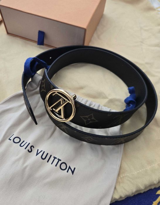 Louis Vuitton nowy pasek dwustronny 90 cm.