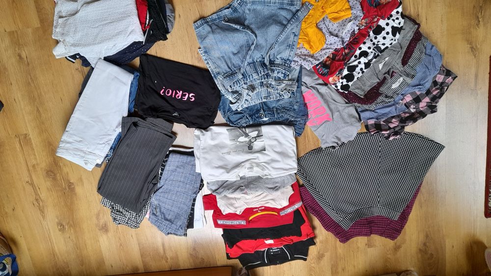 Paka dla dziewczynki 152  na 10-12 lat 40 sztuk reserved smyk h&m