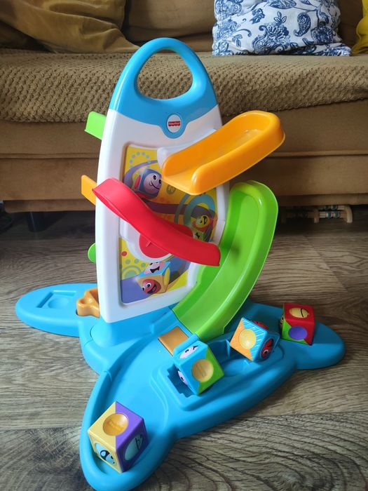 Ścianka edukacyjna zabawka dla niemowląt Fischer Price