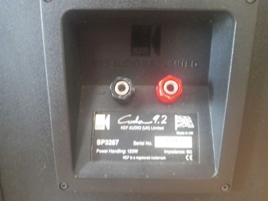 Colunas de chão  Kef Coda 9.2 (130 w)