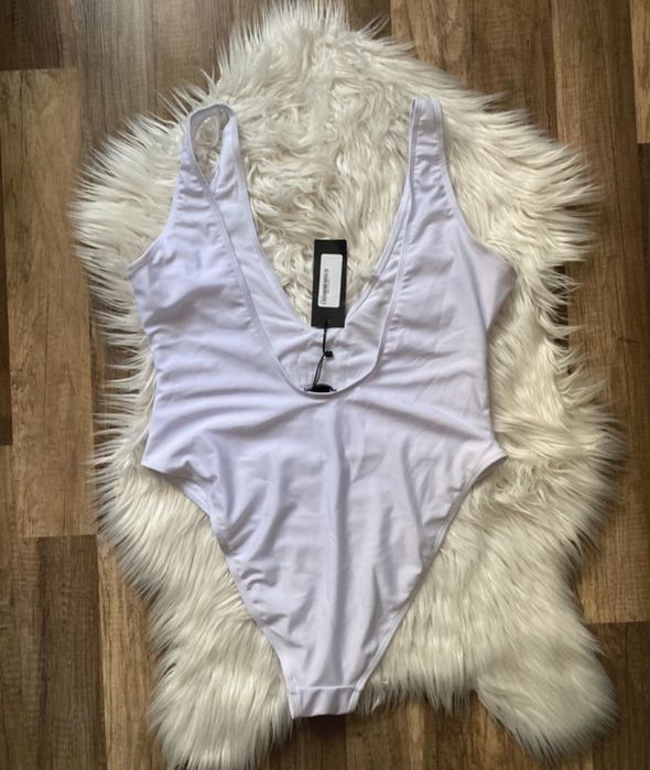 Strój kąpielowy biały damski nowy