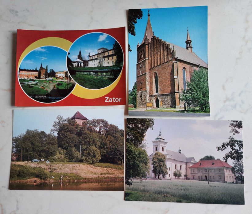 Widoki Małopolski na 24 pocztówkach KAW z czasów PRL