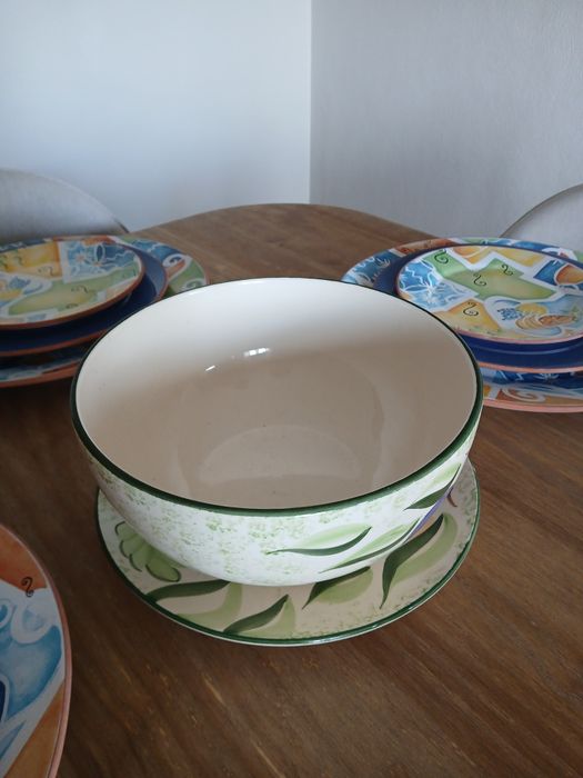Conjunto de 23 Peças de Barro