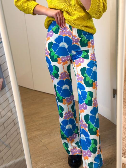 Spodnie w kwiaty, ZARA