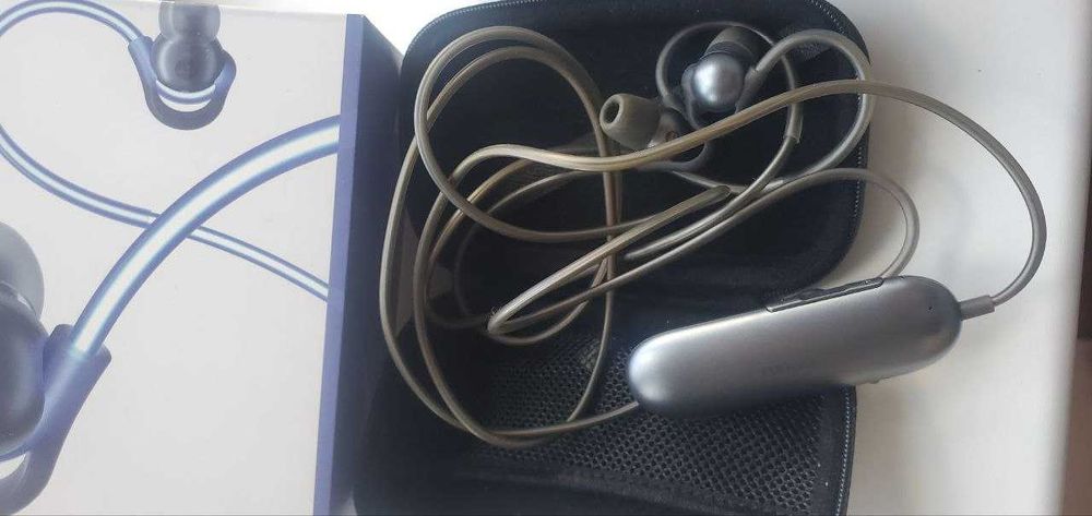 Гарнитура MEIZU Halo Bluetooth Earbuds Blue laser led наушники