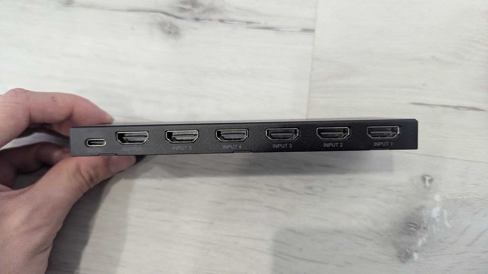 HDMI перемикач 4x1 8K 60Hz 4K 120Hz HDMI 2.1