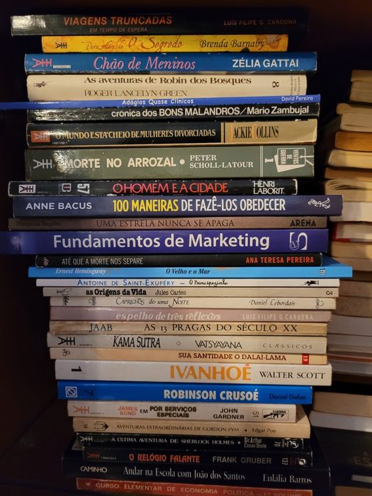 100 livros cada 5€