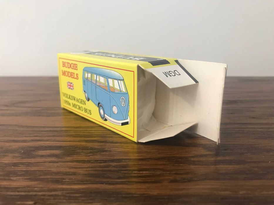 vw volkswagen micro bus 1950s saloon car Budgie Models
