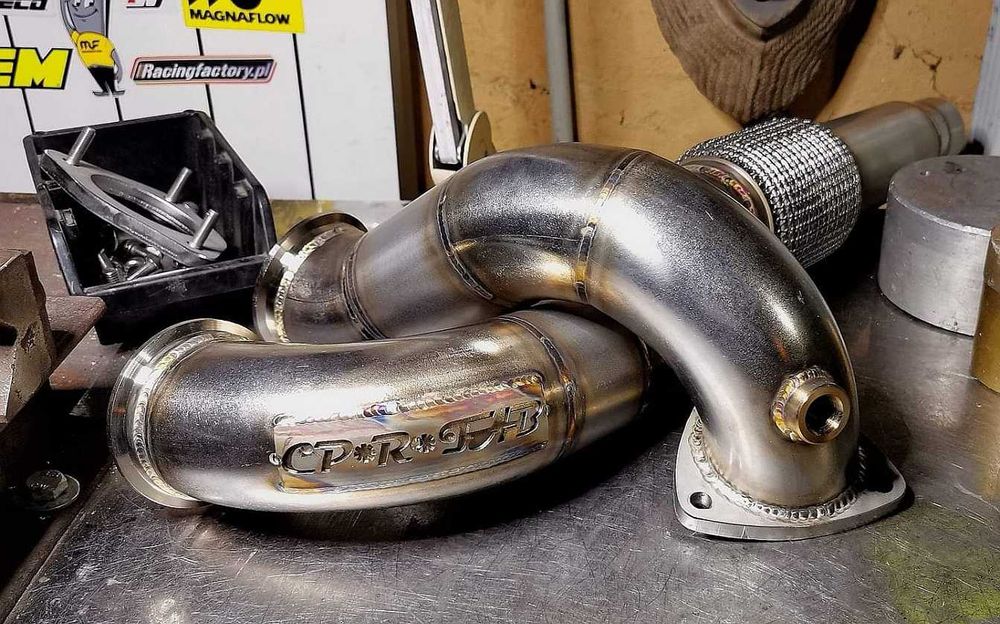Downpipe 3 cale Saab 9-3 2.0 SS B207 Opel Z20net