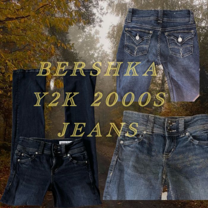 Джинси бершка y2k 2000s клеш