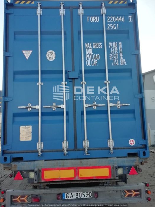 Контейнер морський 20 та 40 футів Dry High Cube