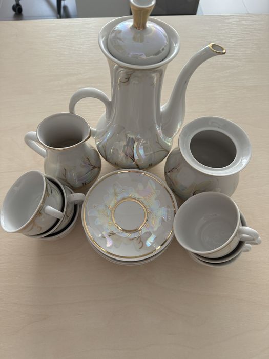 Кавовий набір «Зима» , в ідеальному стані,