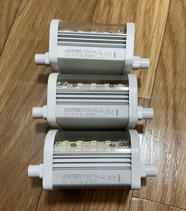 Lampadas LED - J78-2D 12W R7S 50Hz 6500K