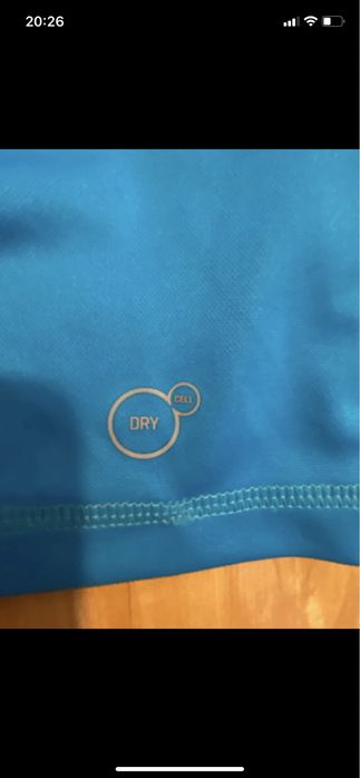 Puma 33 L niebieska męska koszulka sportowa bramkarska długi rękaw