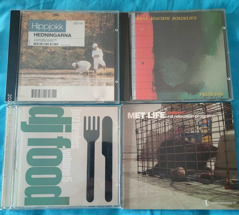 4 cd's originais, Love and Rockets...