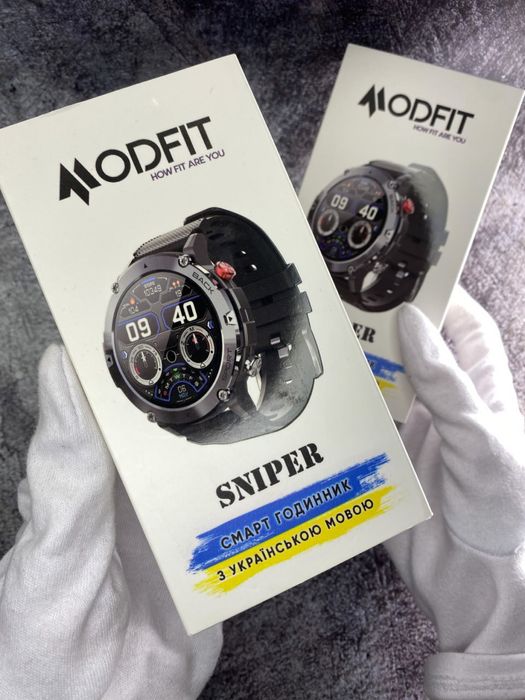 Розумний наручний годинник Modfit Sniper, касіо, касио, casio