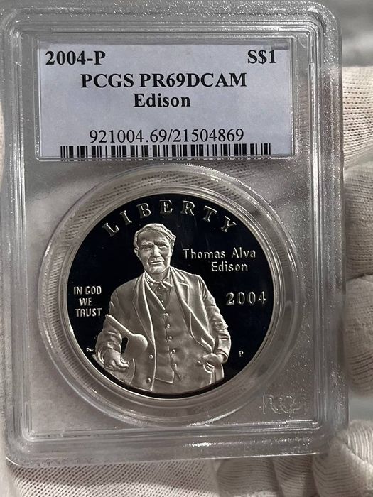 準最高鑑定　全世界999枚 PR69DCAM　銀貨　 PCGS NGC pcgs - купити предмети колекціонування - Ціна на OLX.ua