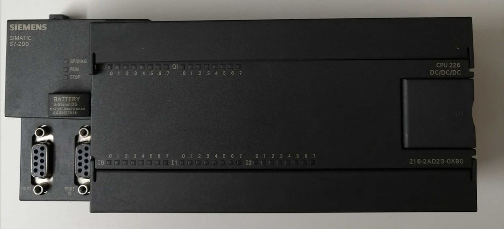 Panel HMI Simatic S7-200 sterownik, karty analogowe