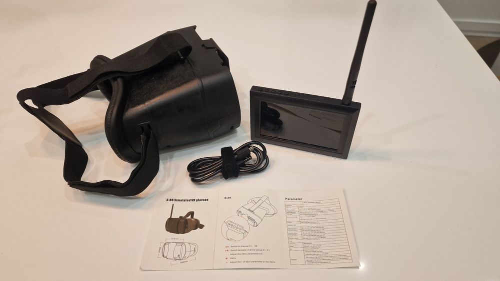 VR goggles 5.8G óculos realidade virtual
