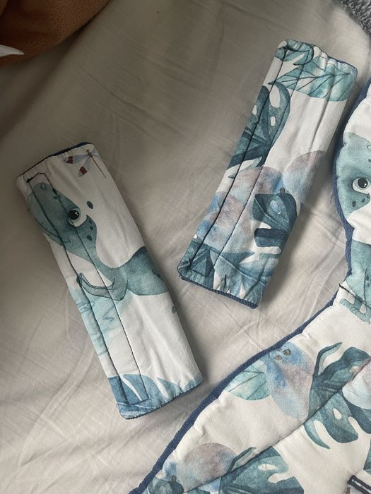 Wkładka  do wózka dinozaury roboty