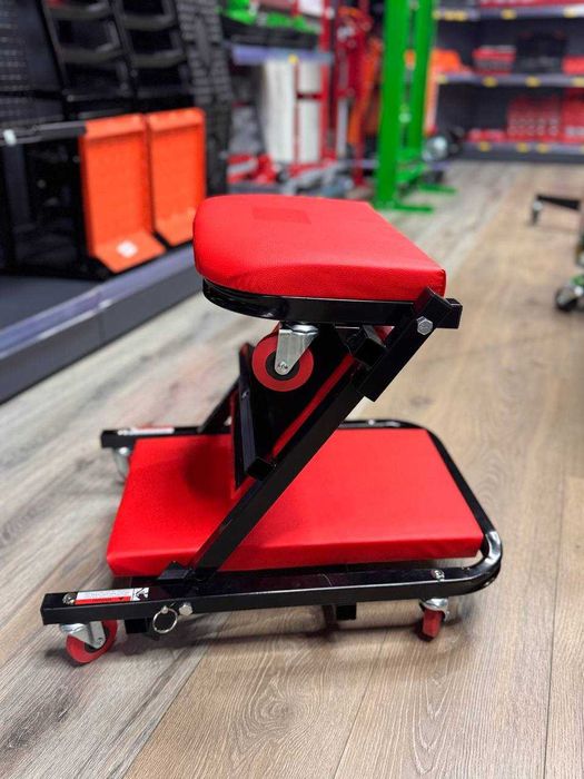 Лежак автослюсаря підкатний 2в1 Лежак для СТО лежак для гаража HP-1059